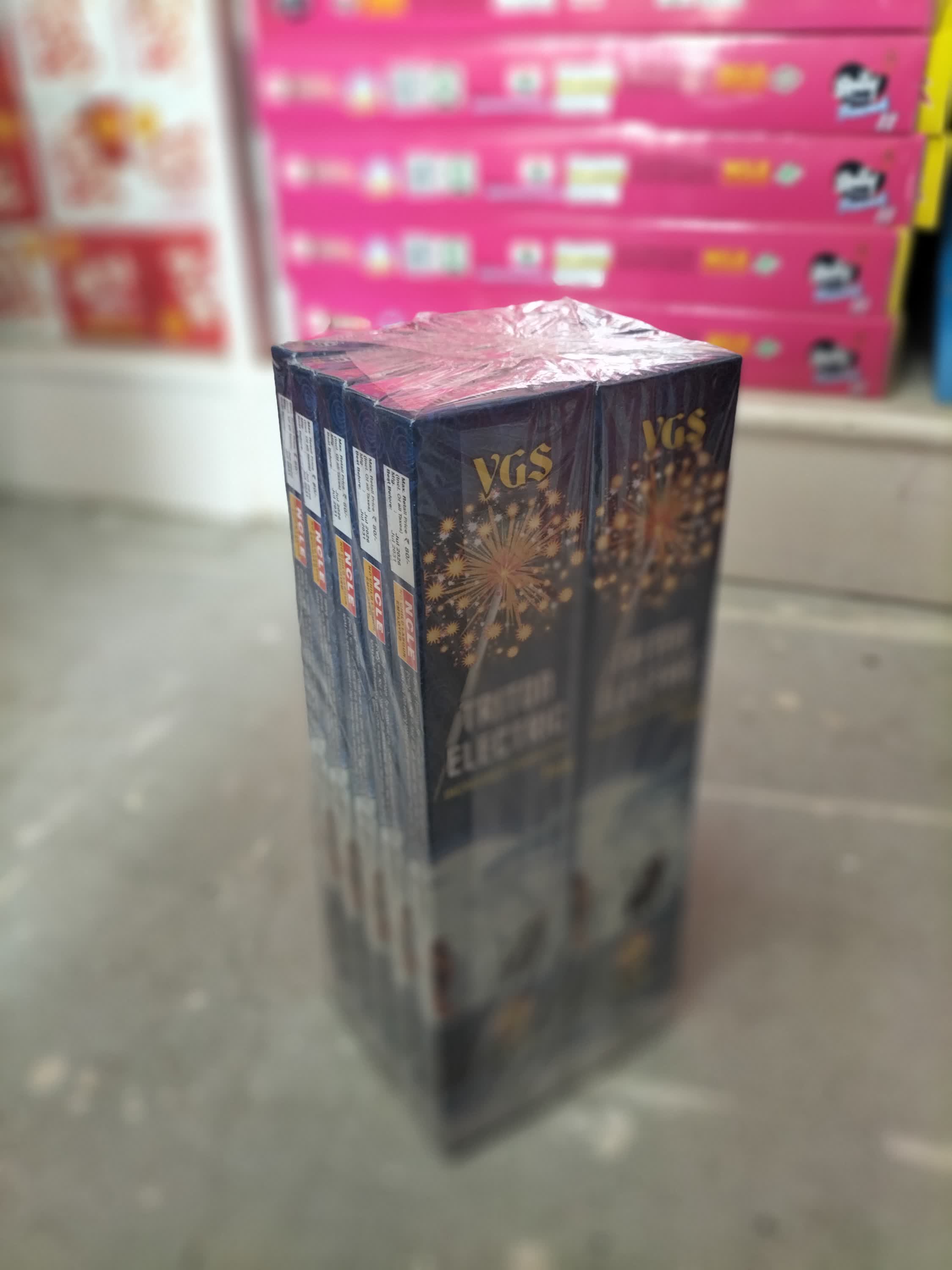 7CM ELECTRIC SPARKLERS (10 BOX)