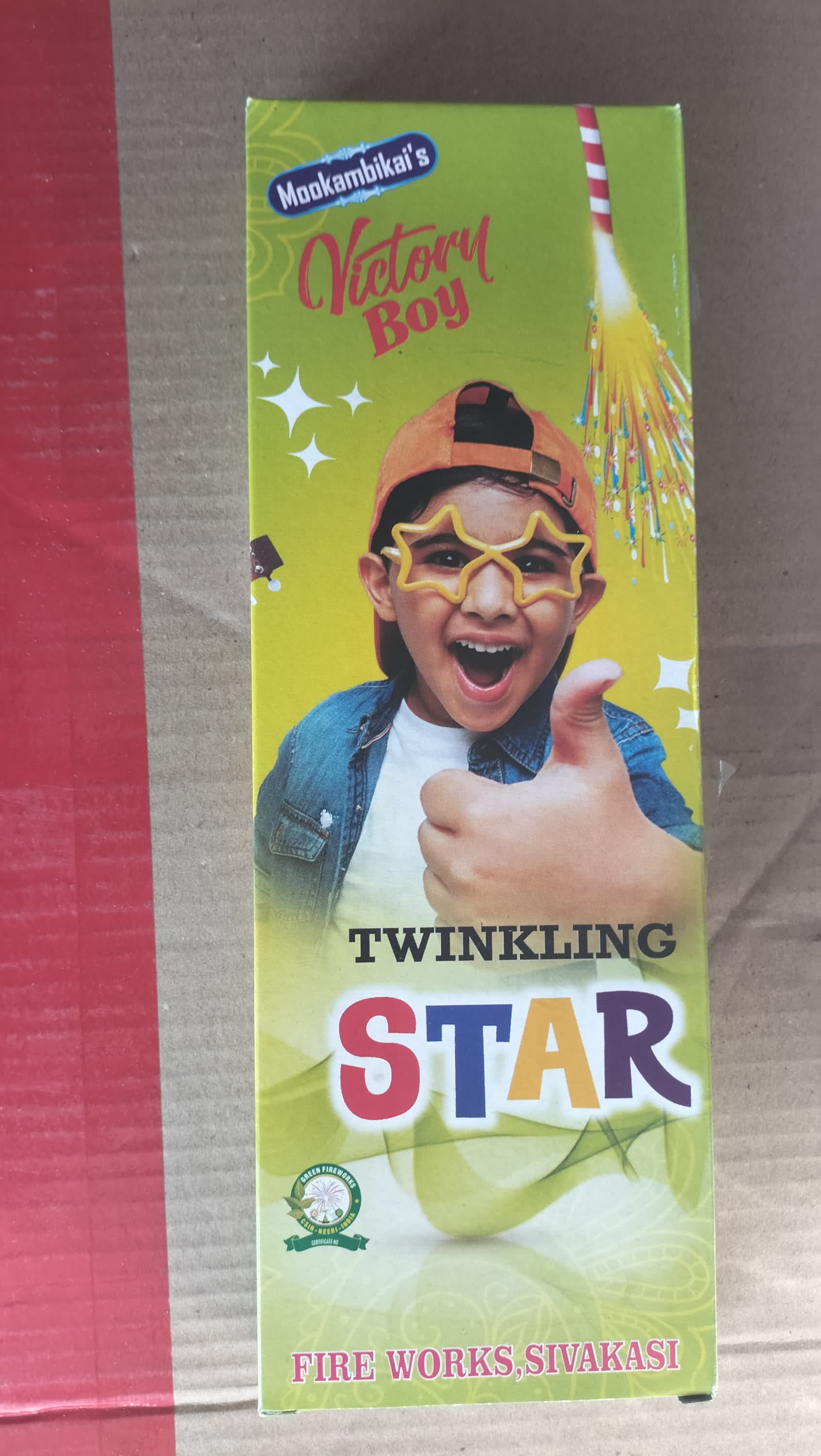 4" TWINKLING STAR