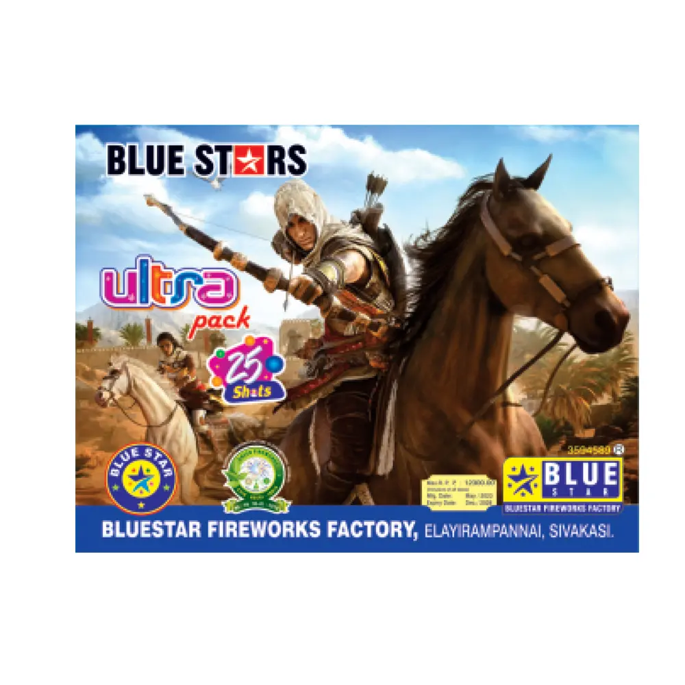 ULTRA PACK 3''- 25 SHOT (BLUESTAR)